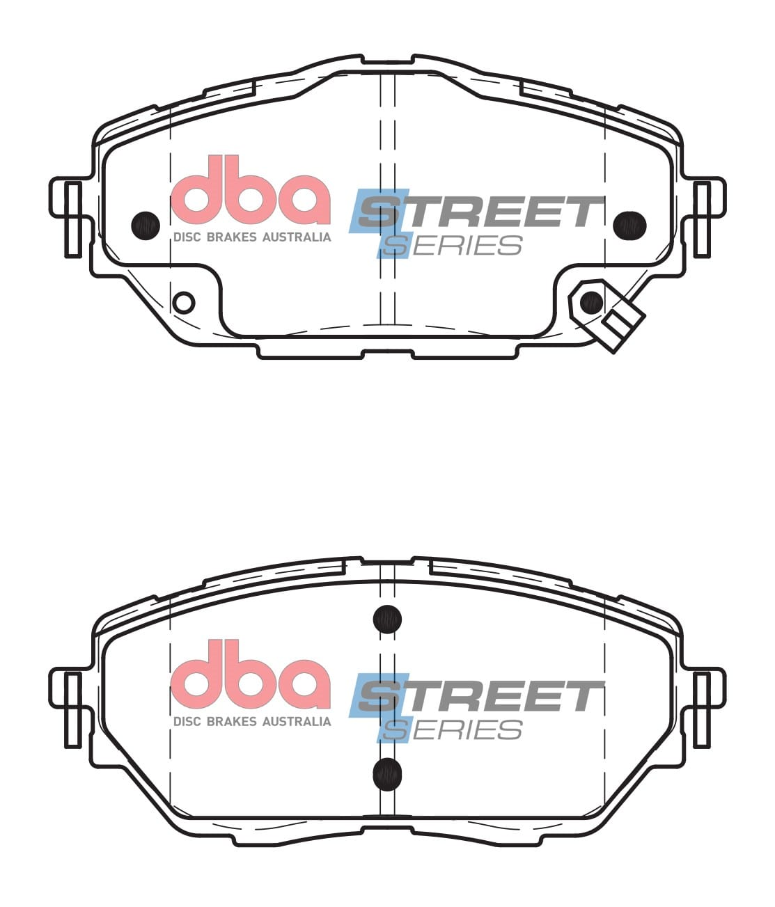DBA Brake Disc Brake Pads Street Series Ceramic DB2479SS - Image 2