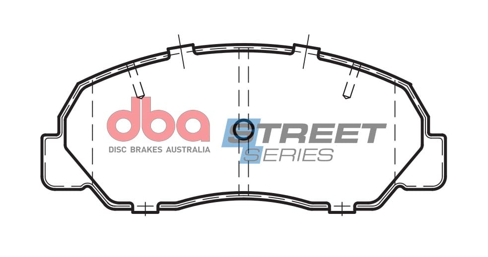 DBA Brake Disc Brake Pads Street Series Semi-metallic DB292SS - Image 2