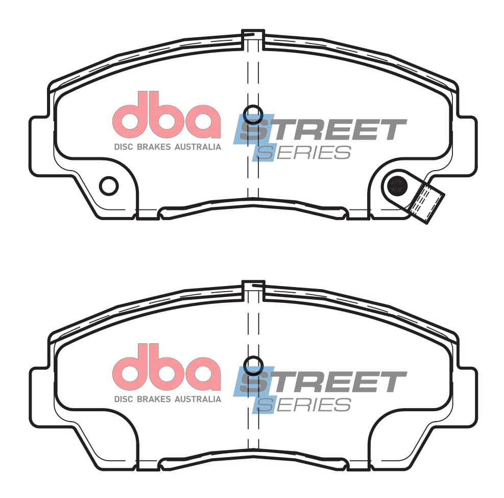DBA Brake Disc Brake Pads Street Series Ceramic DB409SS - Image 2