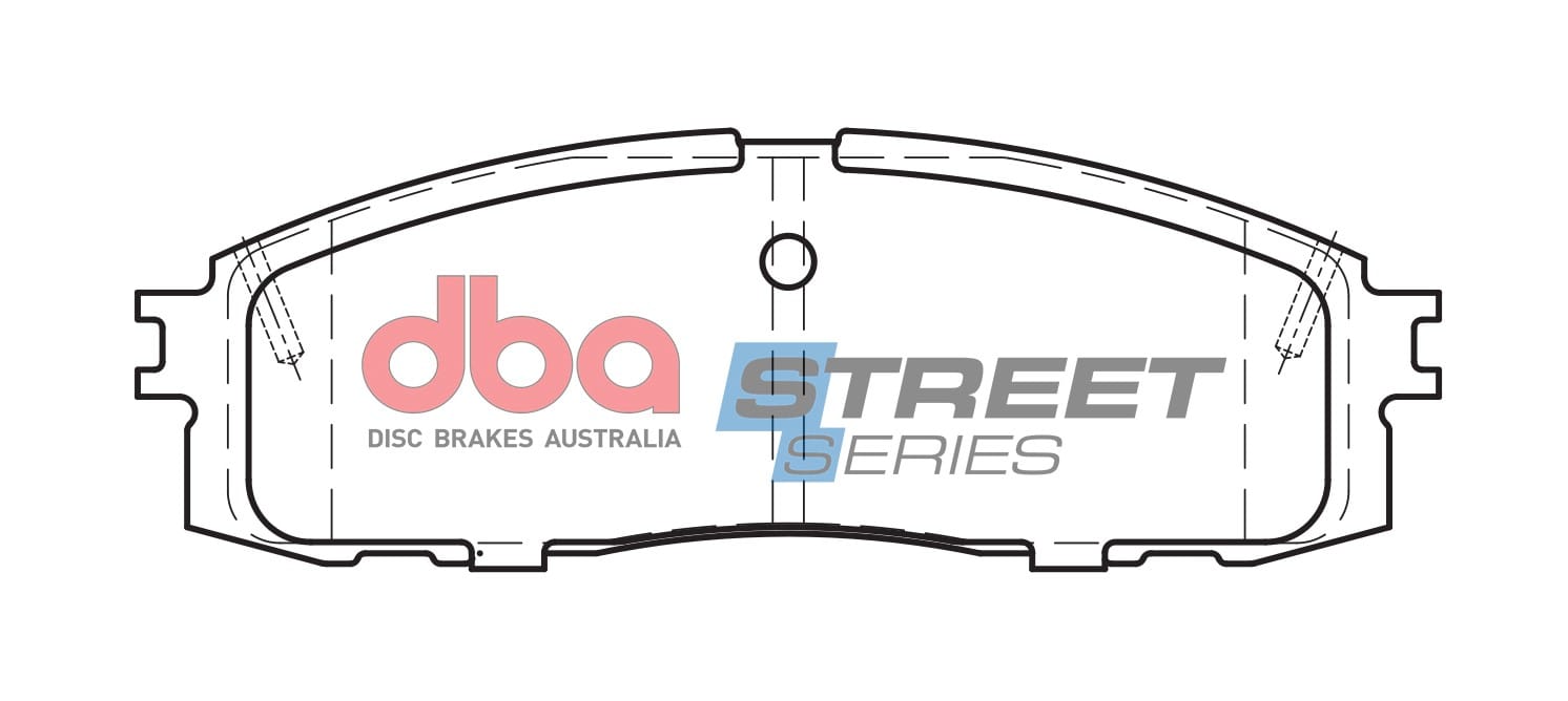 DBA Brake Disc Brake Pads Street Series Ceramic DB413SS - Image 2