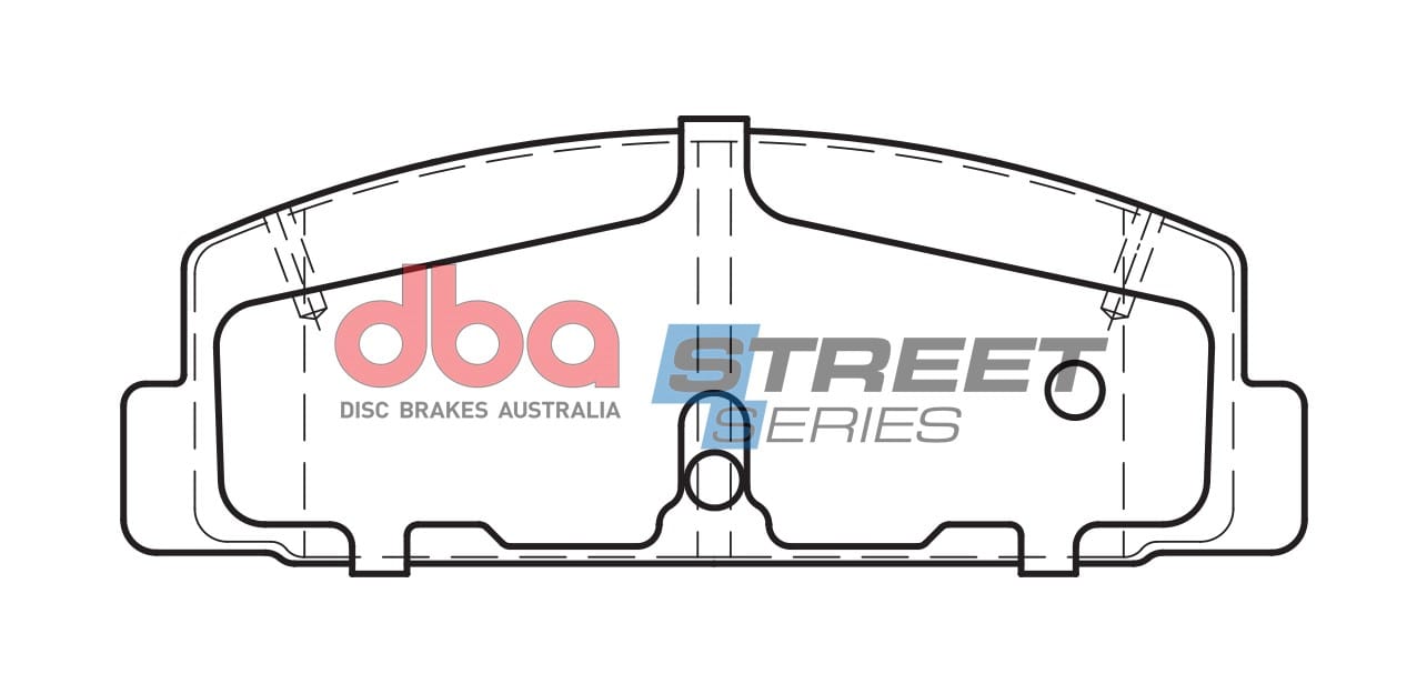 DBA Brake Disc Brake Pads Street Series Ceramic DB417SS - Image 2