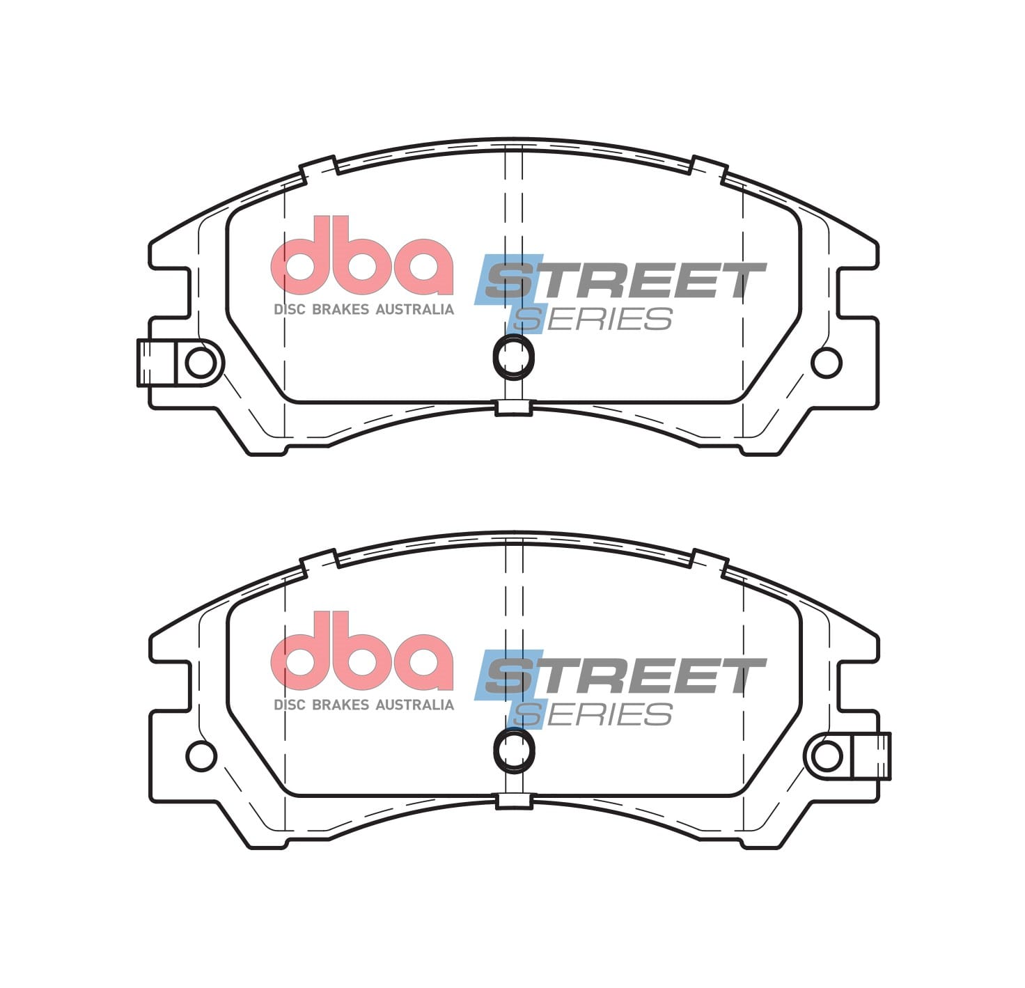 DBA Brake Disc Brake Pads Street Series Ceramic DB418SS - Image 2