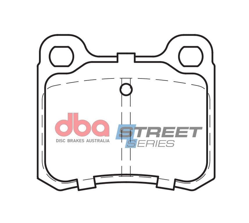 DBA Brake Disc Brake Pads Street Series Ceramic DB433SS - Image 2