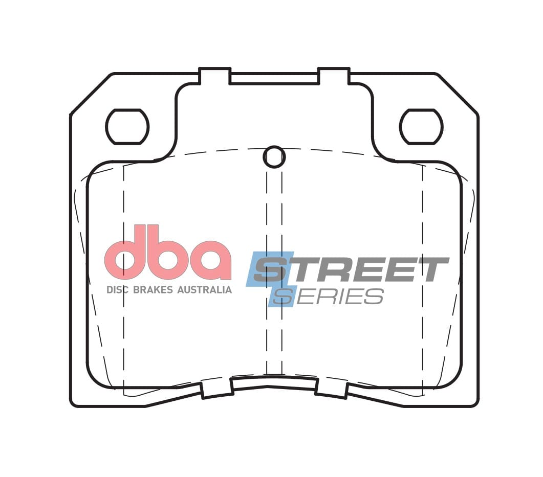 DBA Brake Disc Brake Pads Street Series Ceramic DB521SS - Image 2