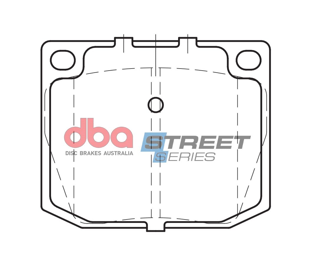 DBA Brake Disc Brake Pads Street Series Ceramic DB525SS - Image 2