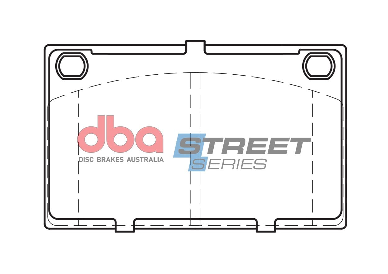 DBA Brake Disc Brake Pads Street Series Ceramic DB549SS - Image 2