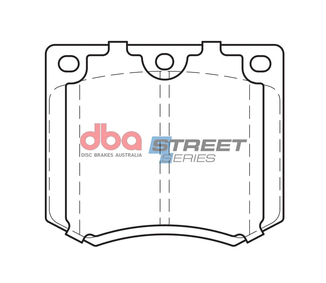 DBA Brake Disc Brake Pads Street Series Ceramic DB625SS - Image 2