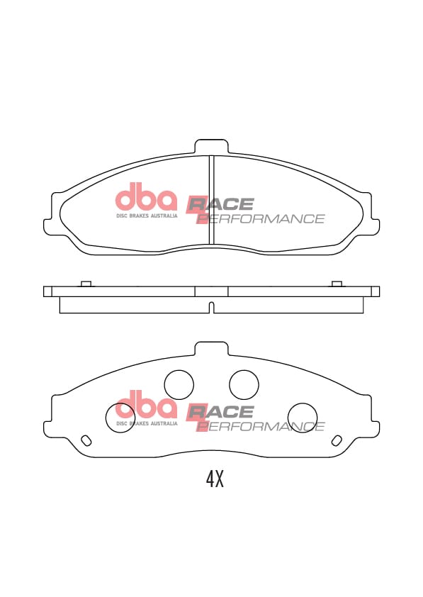DBA Brake Pads Race Performance DB7599RP - Image 2