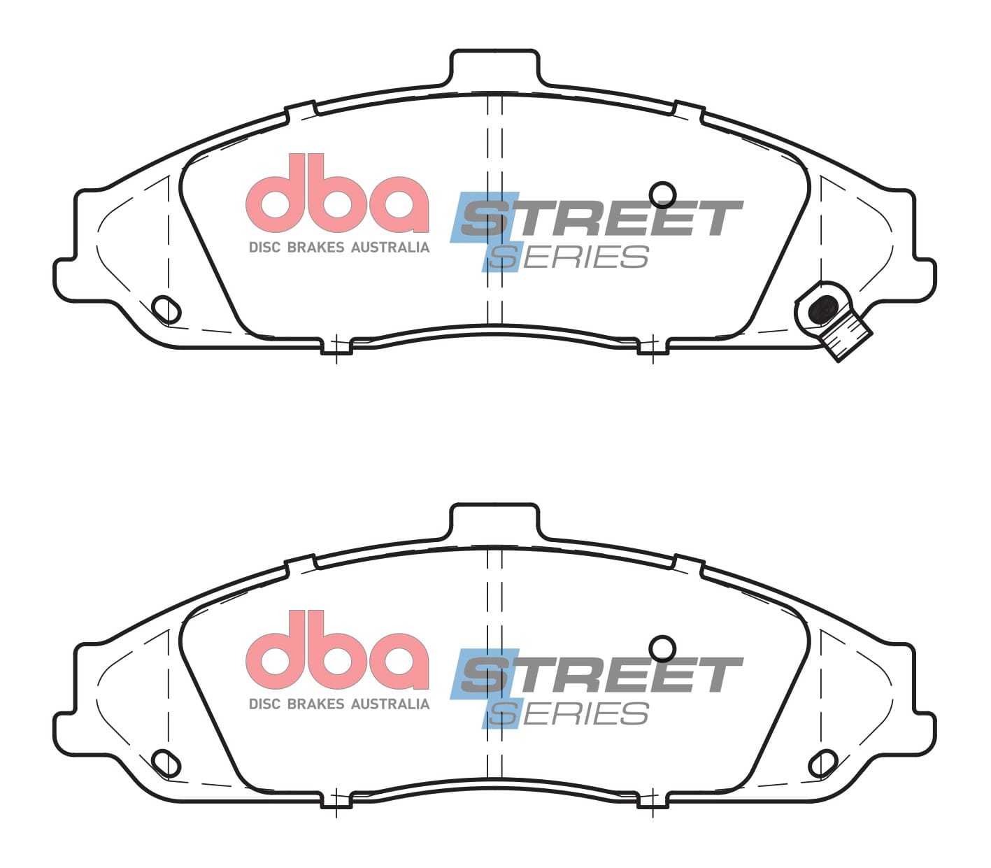 DBA Brake Disc Brake Pads Street Series Ceramic DB7599SS - Image 2