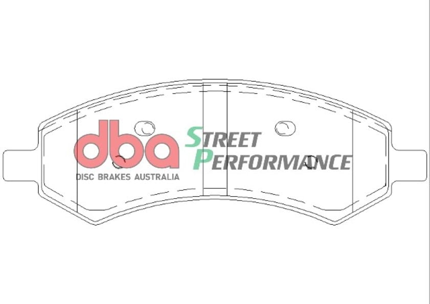DBA Brake Pads Street Performance DB7991SP - Image 2