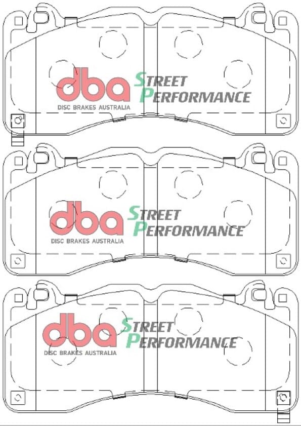 DBA Brake Pads Street Performance DB9021SP - Image 2