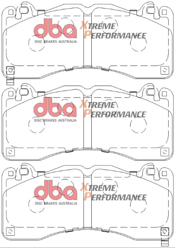 Pastillas de freno DBA Xtreme Performance certificado ECE R90 DB9021XP - Imagen 2