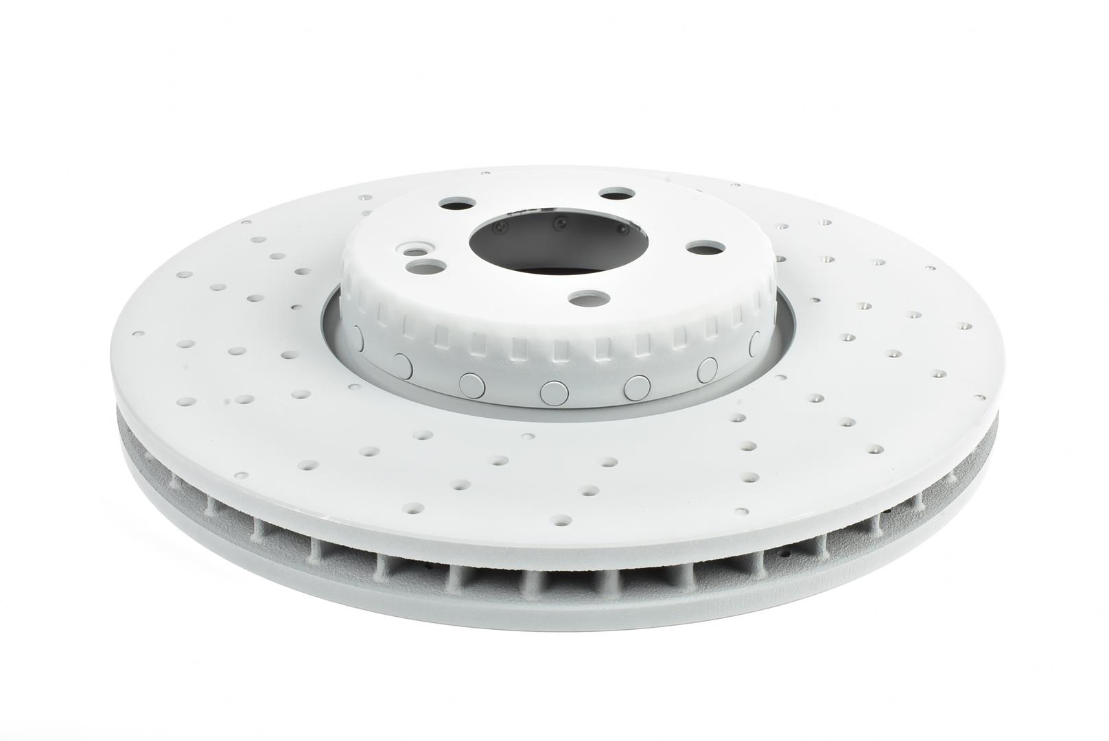 DBA Brake Disc Street Series - Hybrid Composite - Drilled DBA3680HOEX