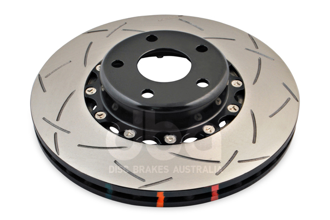 Disco de freno DBA serie 5000 - Sombrero negro ranurado T3 DBA5010BLKS
