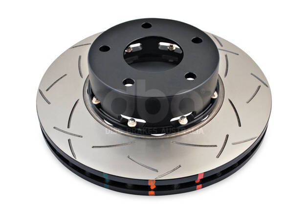 Disco de freno DBA serie 5000 - T3 ranurado sombrero negro DBA5040BLKS