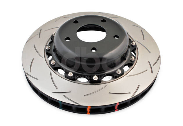 DBA Brake Disc 5000 series - T3 Slotted Black Hat DBA52018BLKS