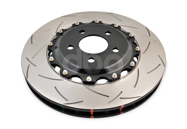 Disco de freno DBA serie 5000 - Ranurado T3 con sombrero negro DBA52102BLKS