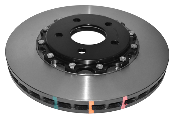 Disco de freno DBA serie 5000 - Superficie lisa sombrero negro DBA5010BLK