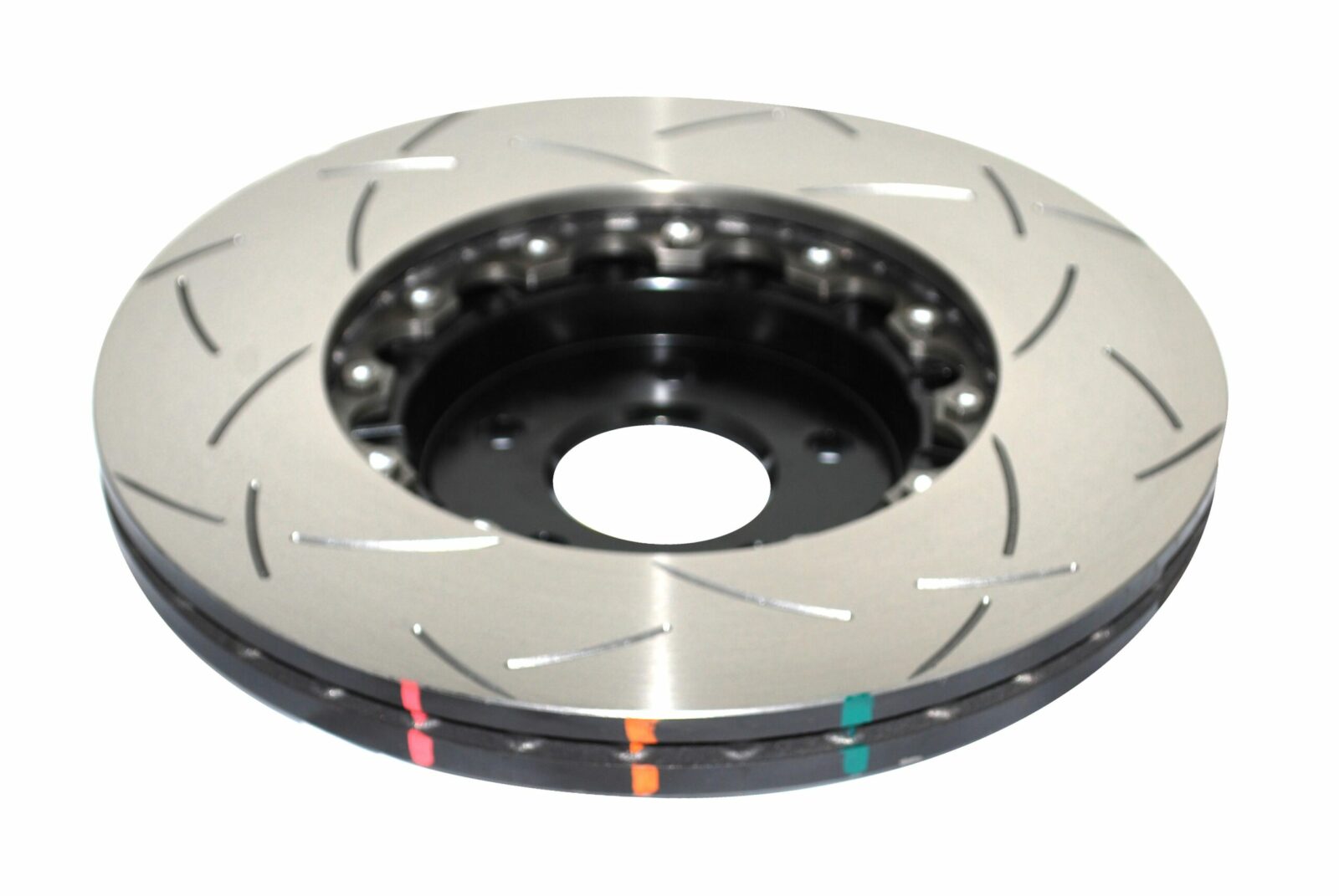 DBA Brake Disc 5000 series - T3 Slotted Black Hat DBA52134BLKS - Imagen 2
