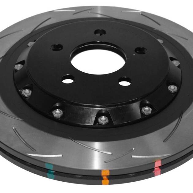 DBA Brake Disc 5000 series - T3 Slotted Black Hat DBA52165BLKS