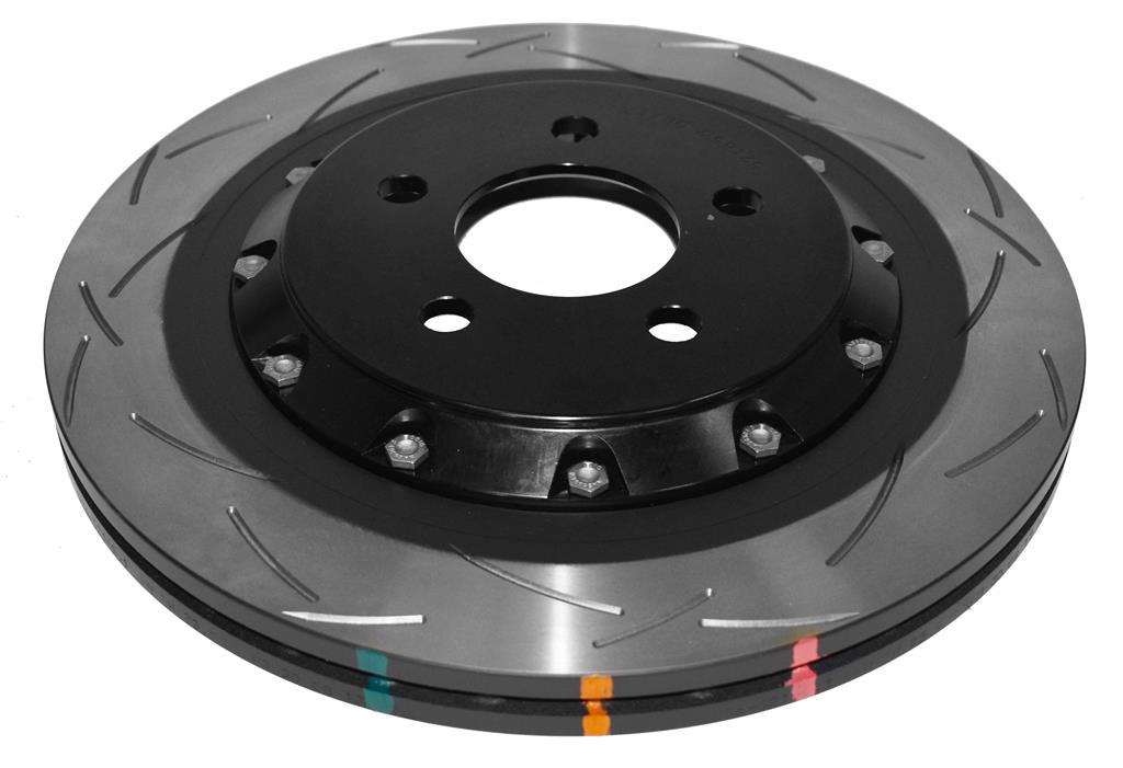 DBA Brake Disc 5000 series - T3 Slotted Black Hat DBA52165BLKS