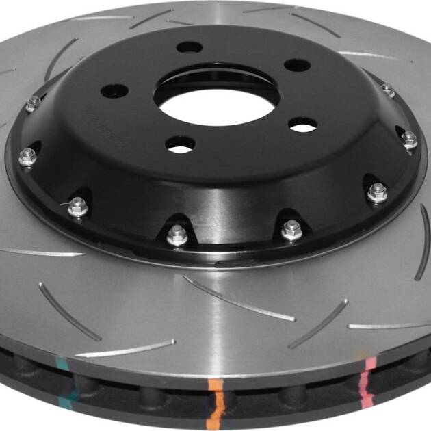 Disco de freno DBA serie 5000 - T3 Slotted Black Hat DBA52166BLKS