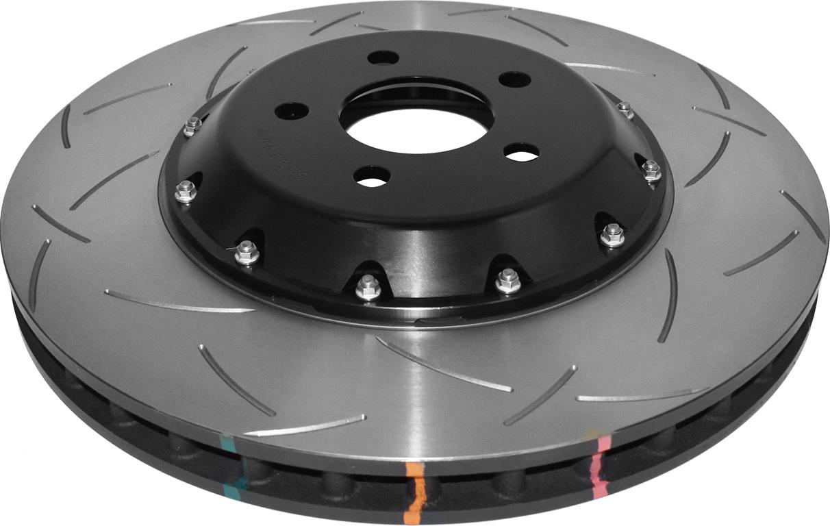 Disco de freno DBA serie 5000 - T3 Slotted Black Hat DBA52166BLKS