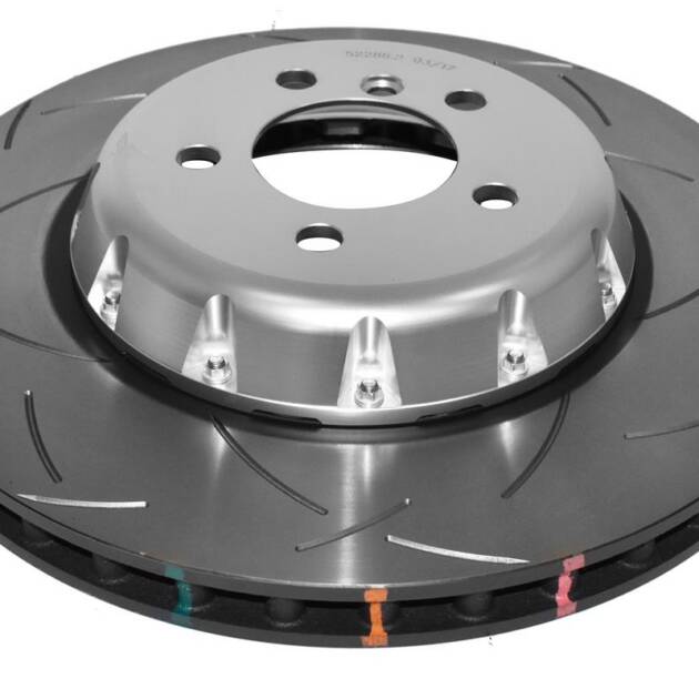 Disco de freno DBA serie 5000 - Ranurado T3 sombrero plateado DBA52286SLVS