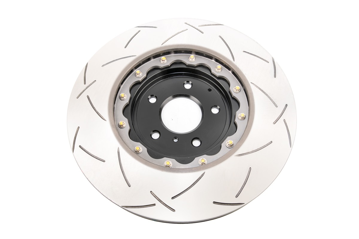 Kit de frenada DBA - Pastillas de freno de alto rendimiento 5000 T3 ranuradas & Xtreme (2x DBA52314BLKS + DB2400XP) DBA52314BLKS-2400XP - Imagen 3