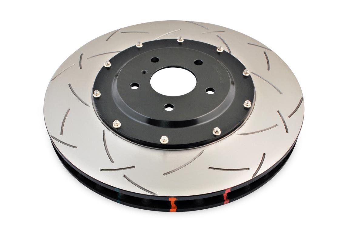DBA Brake Disc 5000 series - T3 Slotted Black Hat DBA52320BLKS