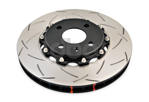 DBA Brake Disc 5000 series - T3 Slotted Black Hat DBA52355BLKS