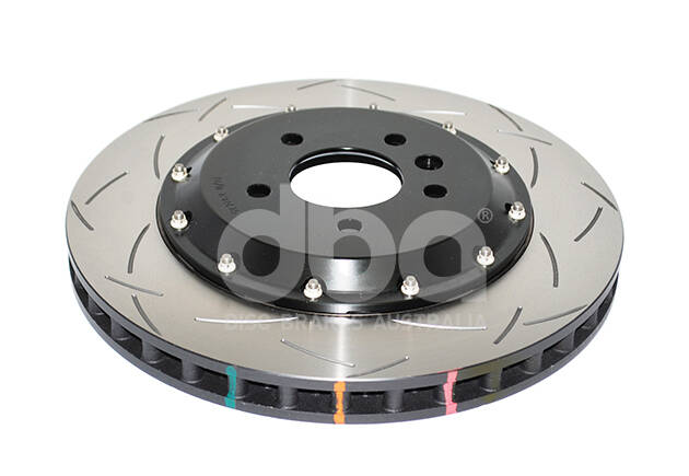 DBA Brake Disc 5000 series - T3 Slotted Black Hat DBA52364BLKS