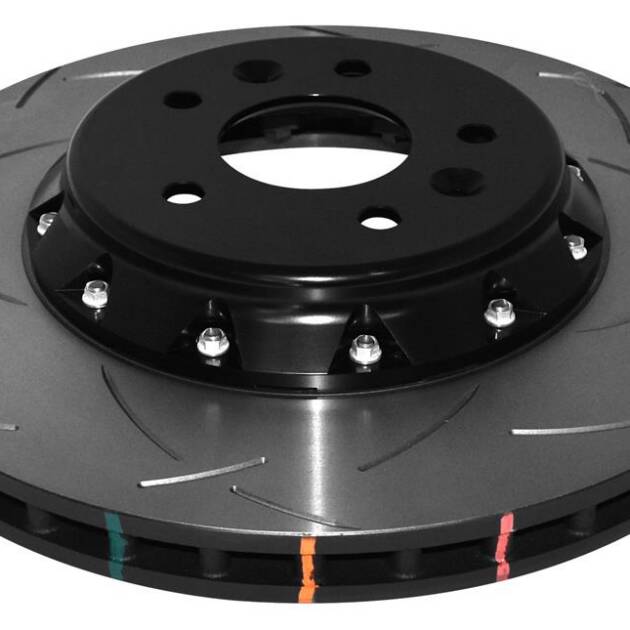 DBA Brake Disc 5000 series - T3 Slotted Black Hat DBA52366BLKS