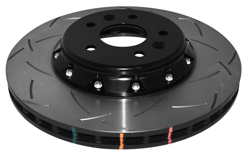 DBA Brake Disc 5000 series - T3 Slotted Black Hat DBA52366BLKS