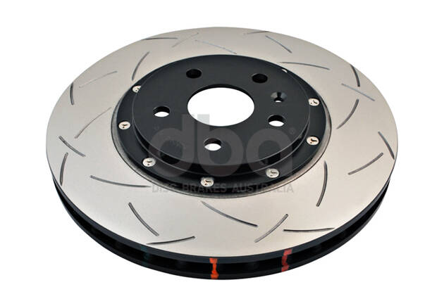DBA Brake Disc 5000 series - T3 Slotted Black Hat DBA52604BLKS
