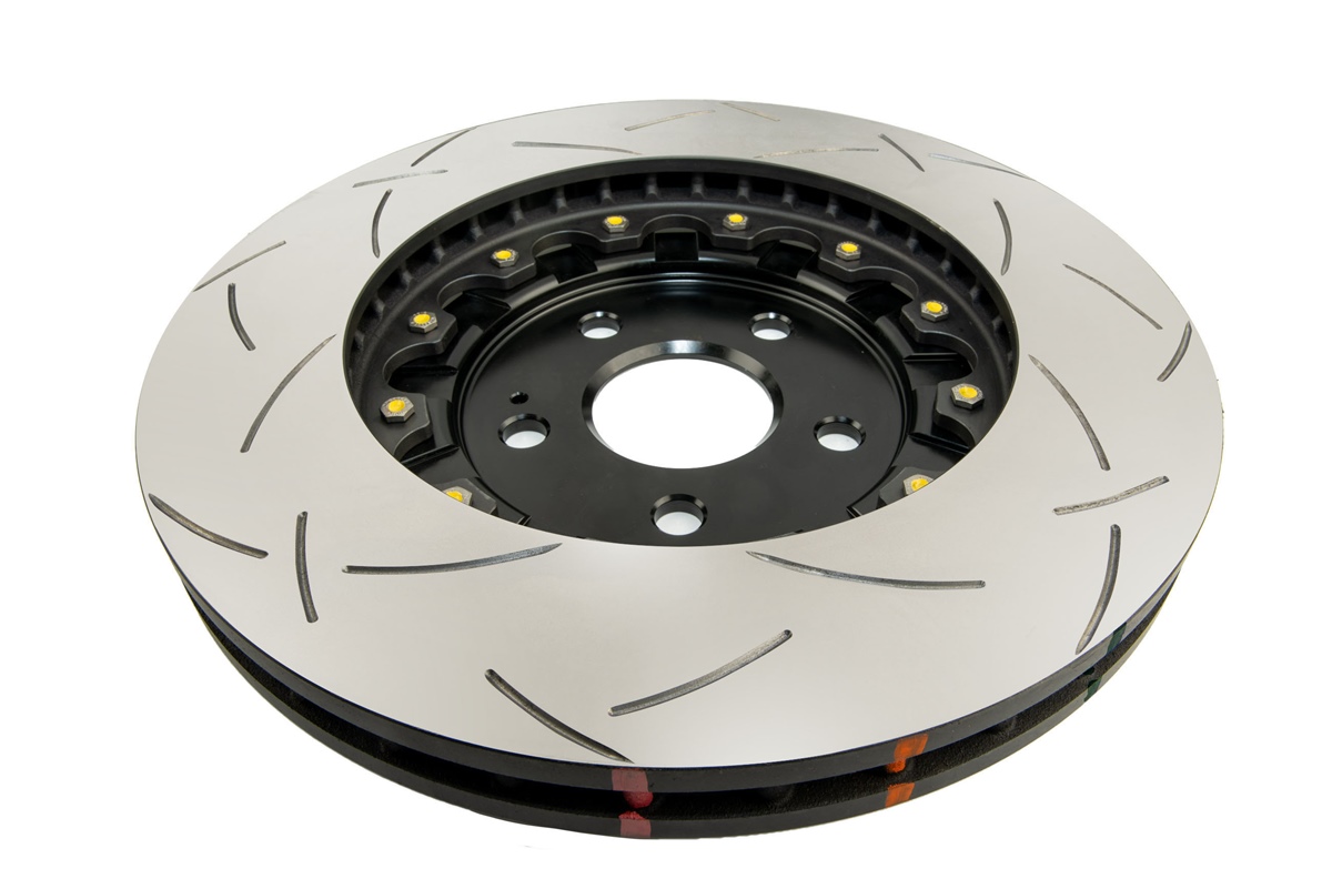 DBA Brake Disc 5000 series - T3 Slotted Black Hat DBA52632BLKS - Image 2