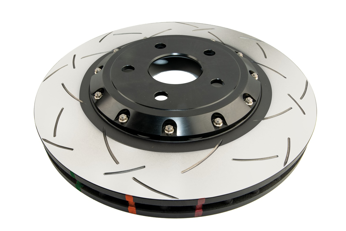 DBA Brake Disc 5000 series - T3 Slotted Black Hat DBA52632BLKS