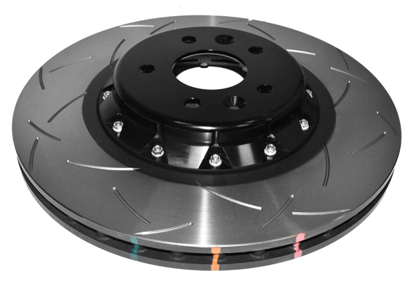 DBA Brake Disc 5000 series - T3 Slotted Black Hat DBA52645BLKS