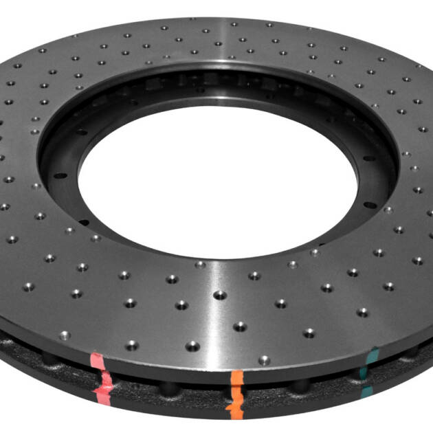 Disco de freno DBA serie 5000 - Perforado cruzado, ranurado y con hoyuelos - DBA52286.1XD