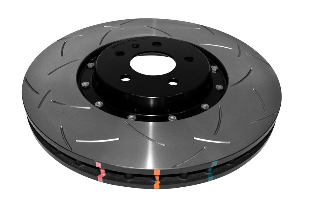 DBA Brake Disc 5000 series - T3 Slotted Black Hat DBA52774BLKS