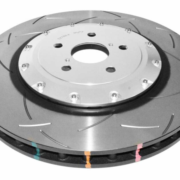Disco de freno DBA serie 5000 - Ranurado T3 con sombrero plateado DBA52788SLVS