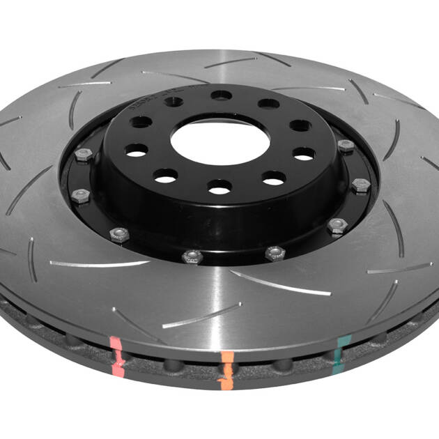 DBA Brake Disc 5000 series - T3 Slotted Black Hat DBA52808V2BLKS