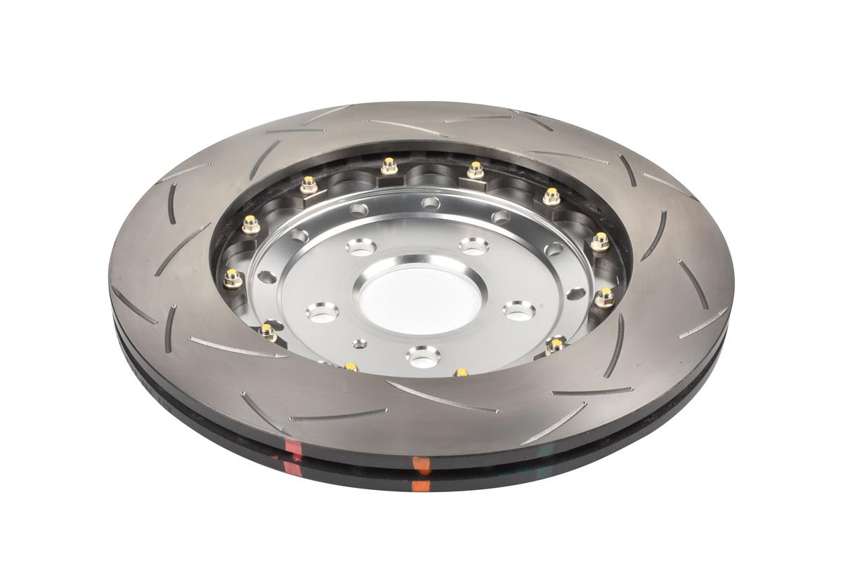 DBA Brake Disc 5000 series - T3 Slotted Silver Hat DBA52835SLVS - Imagen 2