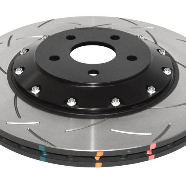 DBA Brake Disc 5000 series - T3 Slotted Black Hat DBA52968BLKS