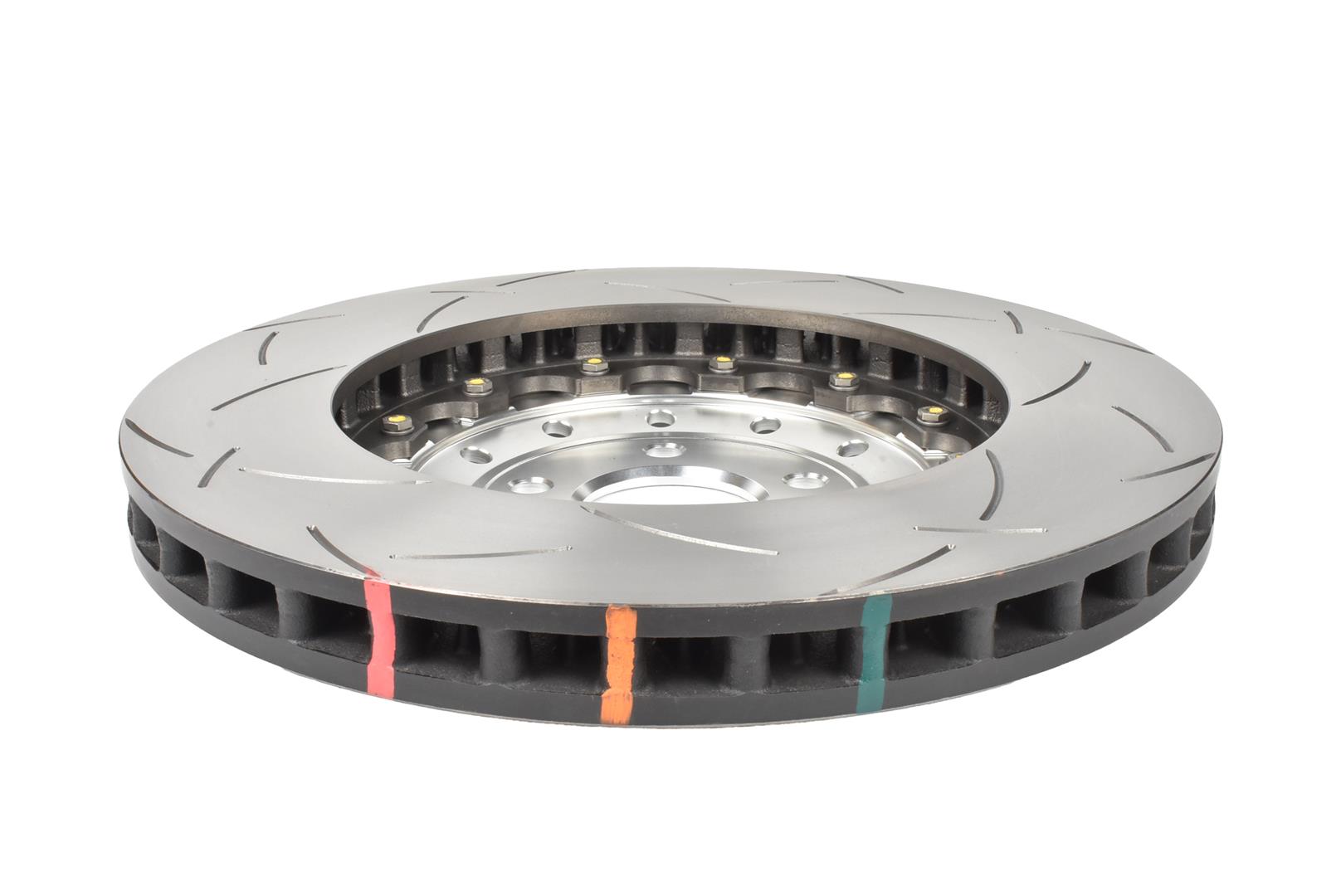 DBA Brake Disc 5000 series - T3 Slotted Silver Hat DBA53002SLVS - Image 2