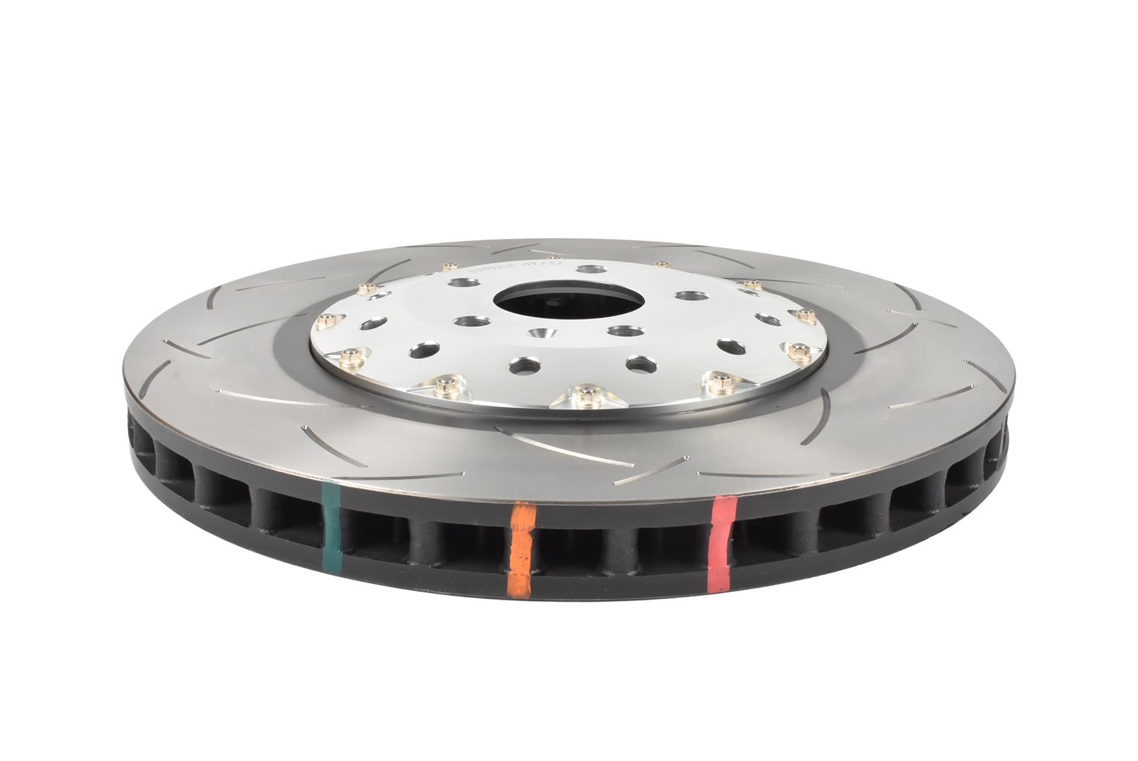 DBA Brake Disc 5000 series - T3 Slotted Silver Hat DBA53002SLVS