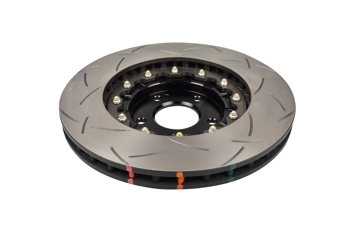 DBA Brake Disc 5000 series - T3 Slotted Black Hat DBA53146BLKS - Imagen 2