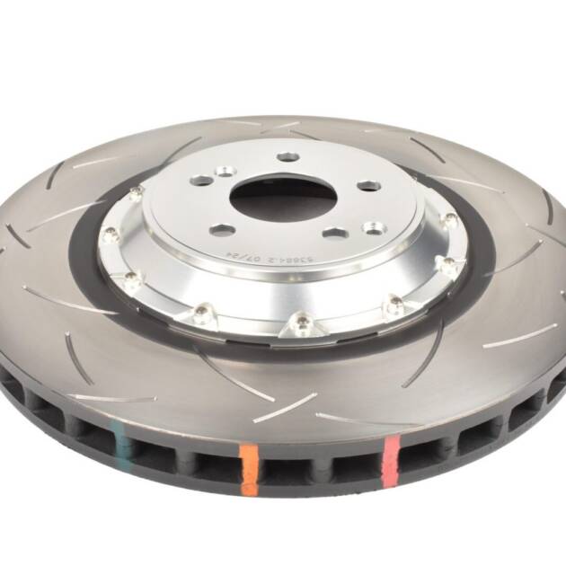 DBA Brake Disc 5000 series - T3 Slotted Silver Hat DBA53884SLVS