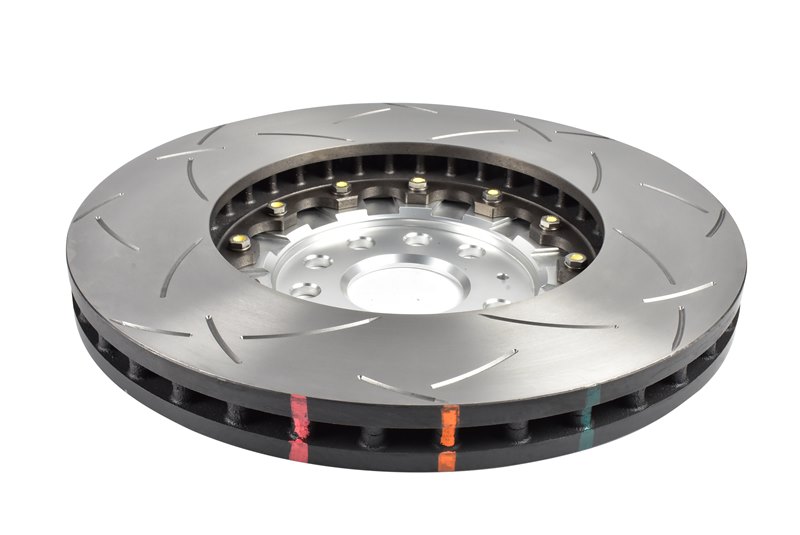 DBA Brake Disc 5000 series - T3 Slotted Silver Hat DBA53927SLVS - Imagen 2