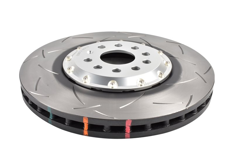 DBA Brake Disc 5000 series - T3 Slotted Silver Hat DBA53927SLVS